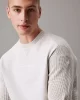 CK Jeans MONOLOGO SWEATER Erkek GRİ Kazak J30J325671-P6G