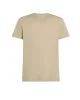Tommy Hilfiger MONOTYPE PRINTED LABEL TEE Erkek bej T-shirt MW0MW37454RBT