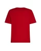 Tommy Hilfiger MONOTYPE PRINTED LABEL TEE Erkek kırmızı T-shirt MW0MW37454XLD