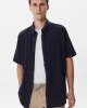 Nautica Nautica Erkek Lacivert Classic fit Kısa Kollu Gömlek Erkek Lacivert Gömlek W35416T.4NV