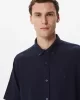 Nautica Nautica Erkek Lacivert Classic fit Kısa Kollu Gömlek Erkek Lacivert Gömlek W35416T.4NV