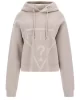 Guess NEW ALISA HOODED SWE Kadın Gri Sweatshirt V2YQ08K7UW2-G4Q9
