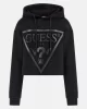 Guess New Alısa Hooded Sweatshırt Kadın Siyah Sweatshirt V2YQ08K7UW2-JBLK