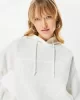 Guess NEW ALISA HOODED SWE Kadın Krem Sweatshirt V2YQ08K7UW2-G6K5