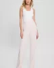 Guess NEW CARLA CREPE PANT Kadın Pembe Pantolon W4YB30WFWX2-A60W