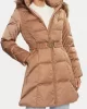 Guess New Olga Medıum Real Down Kadın Kahverengi Mont W4BL40WEX52-G1DQ
