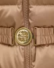 Guess NEW OLGA SHORT REAL Kadın Krem Mont W4BL53WEX52-G1DQ