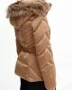 Guess NEW OLGA SHORT REAL Kadın Krem Mont W4BL53WEX52-G1DQ