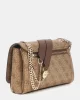 Guess NOELLE CONVERTIBLE X Kadın Kahverengi Çapraz Çanta HWBG7879210-LGW