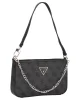 Guess NOELLE MINI TOP ZIP Kadın Antrasit Mini Çanta HWBG7879720-CLO