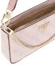 Guess Noelle Mını Top Zıp Shoulder Kadın Pembe Mini Çanta HWBG7879720-OCL