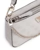 Guess NOELLE MINI TOP ZIP SHOULDER Kadın Mavi Mini Çanta HWBG7879720-BNN