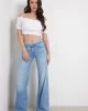 Guess OFF SHOULDER FRIDA T Kadın Beyaz Crop W4GH40WG4F0-G011
