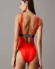 Calvin Klein ONE PIECE FASHION FIT Kadın  Mayo KW0KW02746-XM8
