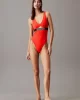 Calvin Klein ONE PIECE FASHION FIT Kadın  Mayo KW0KW02746-XM8