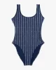 Tommy Hilfiger ONE PIECE PRINT (EXT) Kadın  Mayo UW0UW059050G3