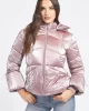 Guess Ayna Kaplama Görünümlü Kadın Pembe Şişme Mont  W3BL25WFR90-F6I0