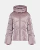 Guess Ayna Kaplama Görünümlü Kadın Pembe Şişme Mont  W3BL25WFR90-F6I0