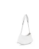 Guess PHAEDRA TOP ZIP SHOULDER BAG Kadın Beyaz Çapraz Çanta HWWG9638170-WHI