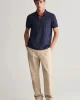 GANT Erkek Lacivert Regular Fit Logolu Polo