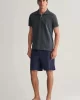 GANT Erkek Siyah Regular Fit Logolu Polo