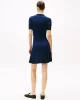 Tommy Hilfiger RIB BUTTON F&F POLO SWT DRESS Kadın  Elbise WW0WW45512C1G
