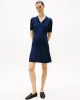 Tommy Hilfiger RIB BUTTON F&F POLO SWT DRESS Kadın  Elbise WW0WW45512C1G