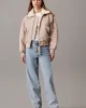 CK Jeans SATIN AVIATOR Kadın GRİ Mont J20J224115-PCF