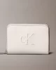 Calvin Klein SCULPTED MED FLAP ZIP AROUND Kadın  Cüzdan LV04K1004G-WGY