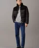 CK Jeans SHERPA PUFFER JACKET Erkek SİYAH Mont J30J326091-BEH