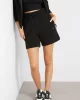 Guess Elly Shorts Kadın Siyah Şort V2YD10K7UW2-JBLK
