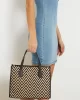 Guess Sılvana 2 Compartment Tote Kadın Siyah El Çantası HWCV8665220-BLA