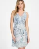 Guess SL ANASTASIA LACE DRESS Kadın Multicolor Elbise W5GK98WHAD2-P7VM