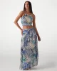 Guess SL GAELLE CROP TOP Kadın Multicolor Crop W5GH74WH9Z2-P7VM