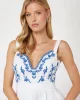 Guess SL KAIRA PEPLUM TOP Kadın Beyaz Bluz W4YH80WCWA0-G011