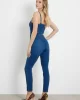 Guess SL SAMI JUMPSUIT Kadın Mavi Elbise W4YD85D5FU0-SRNO