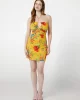 Guess SL TINA DRESS Kadın Çok Renkli Elbise W4YK0NWGDQ0-P34B