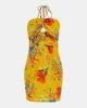 Guess SL TINA DRESS Kadın Çok Renkli Elbise W4YK0NWGDQ0-P34B