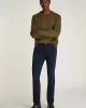 Tommy Hilfiger SLIM BLEECKER PSTR BLUE-BLACK Erkek  Jeans MW0MW378131BN