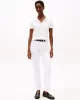 Tommy Hilfiger SLIM GOLD BUTTON POLO SS Kadın  T-shirt WW0WW45436YBL