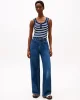 Tommy Hilfiger SLIM HENLEY GB SCOOP-NK TANK TOP Kadın  Atlet WW0WW439200A4