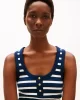 Tommy Hilfiger SLIM HENLEY GB SCOOP-NK TANK TOP Kadın  Atlet WW0WW439200A4