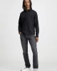 CK Jeans SLIM STRETCH SHIRT Erkek SİYAH Gömlek J30J324614-BEH