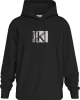 CK Jeans SMALL CK BOX HOODIE Erkek  Sweatshirt J30J327118-BEH