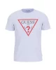 Guess SS BSC CLSC TRI LOGO Erkek Beyaz T-shirt M2GI68KBA60-G011