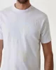 Guess SS BSC GUESS PEONY PRINT TEE Erkek Beyaz T-shirt M5RI46KBW41-G011