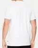 Guess SS BSC VELVET LOGO TEE Erkek Beyaz T-shirt M5RI50K9RM1-G011