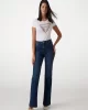Guess SS CN CHEETA LOGO TRIANGLE TEE Kadın Beyaz T-shirt W5RI22J1314-G011
