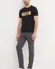 Guess Ss Cn Guess Logo Tee Erkek Siyah T-Shirt M4YI15I3Z14-JBLK