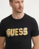 Guess Ss Cn Guess Logo Tee Erkek Siyah T-Shirt M4YI15I3Z14-JBLK